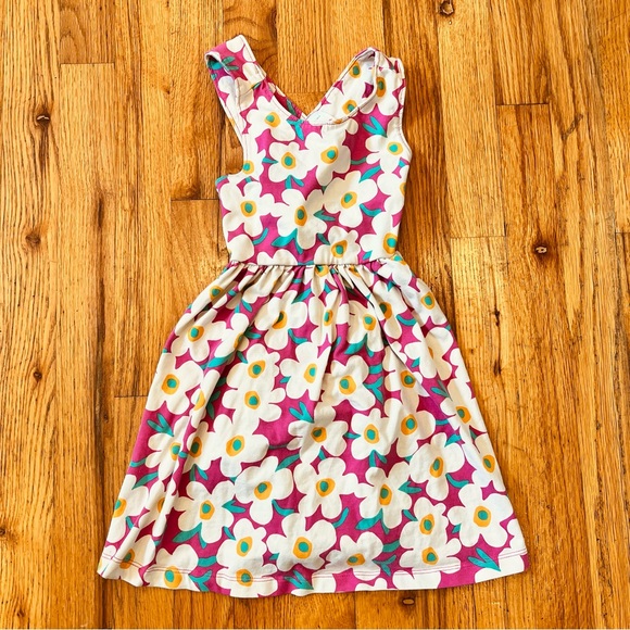 Hanna Andersson 4T Girls Bundle 2 Shirts and Dress Spring Summer Colorful - Picture 4 of 5